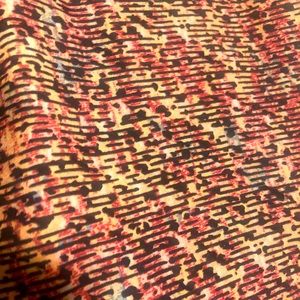 BCBG Generation colorful cut out dress